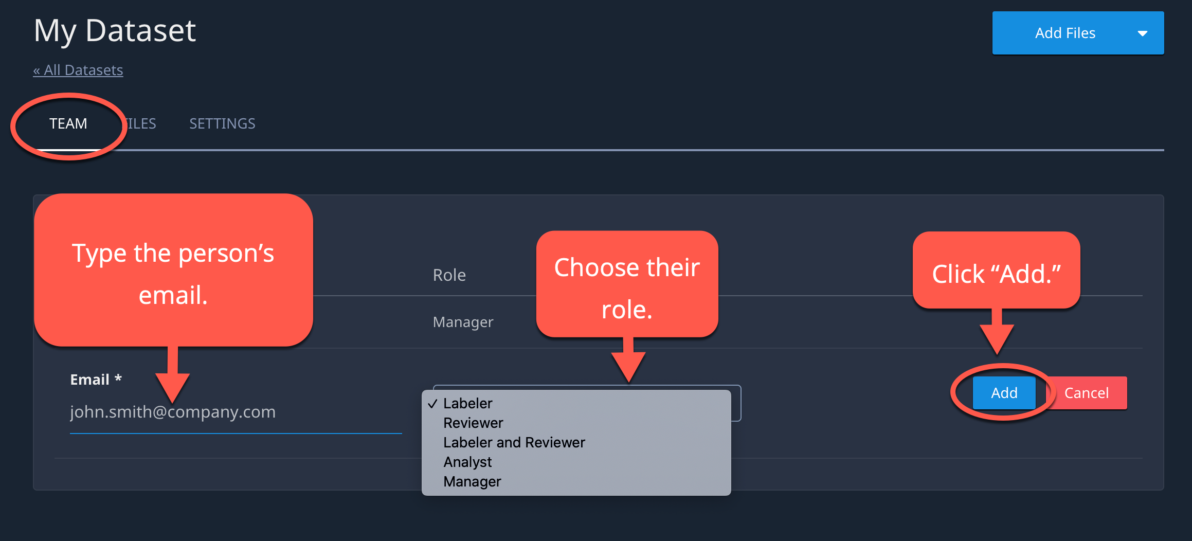 Dataset Intake Module Articles